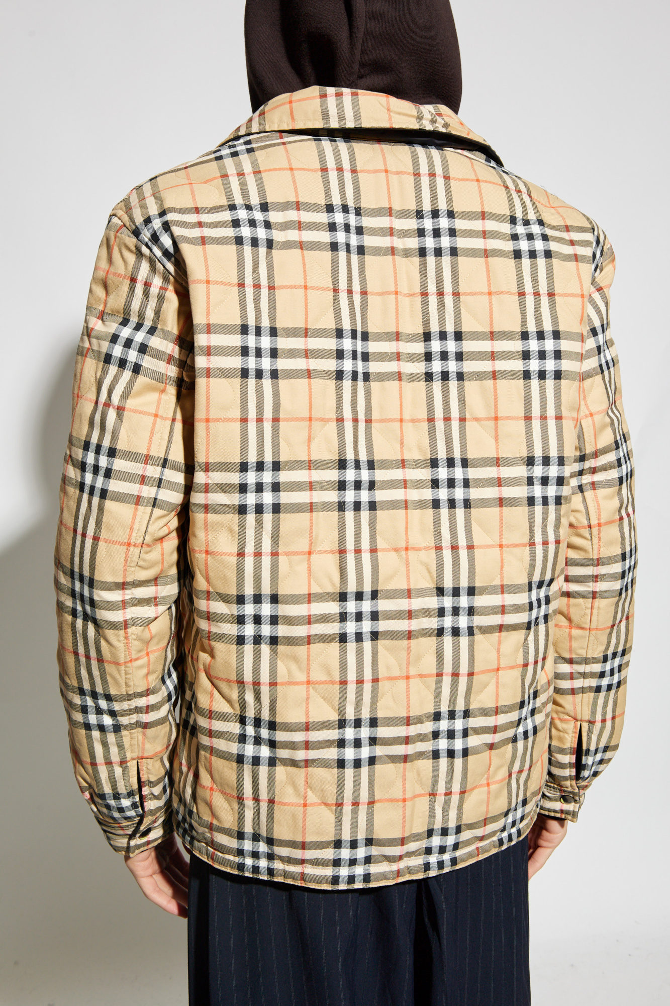 90s England製　Burberrys reversible jacket 90's Burberry Reversible Harrington Jacket (M) – fordgarmz